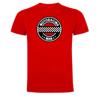 Camiseta MOTORACING MAN hombre roja TZOR 2XL